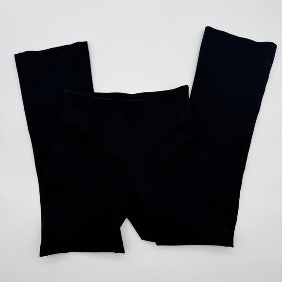 Express Columnist Black Pull On Dress Pants Womens Small Bootcut Flare S - Picture 2 of 6